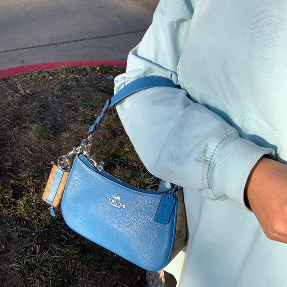 Coach blue signature Jamie crossbody - Picture 8 of 8
